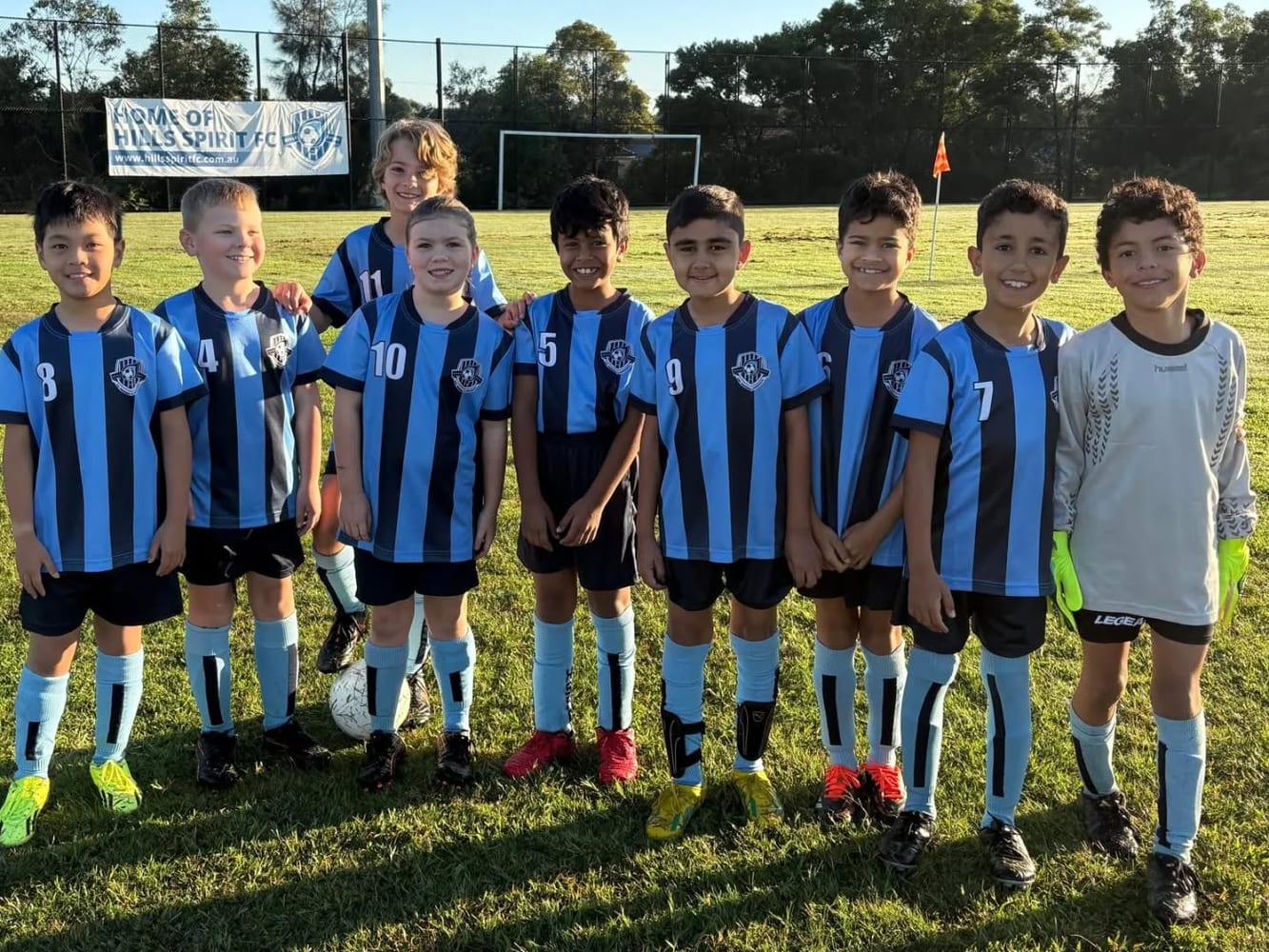 Hills Spirit FC club day moment