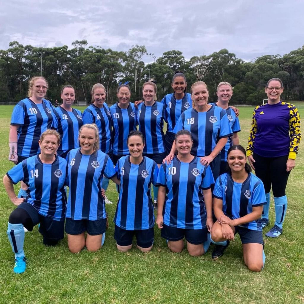 Hills Spirit FC Over 30s women's team